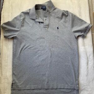 Ralph Lauren Light Gray Polo Shirt